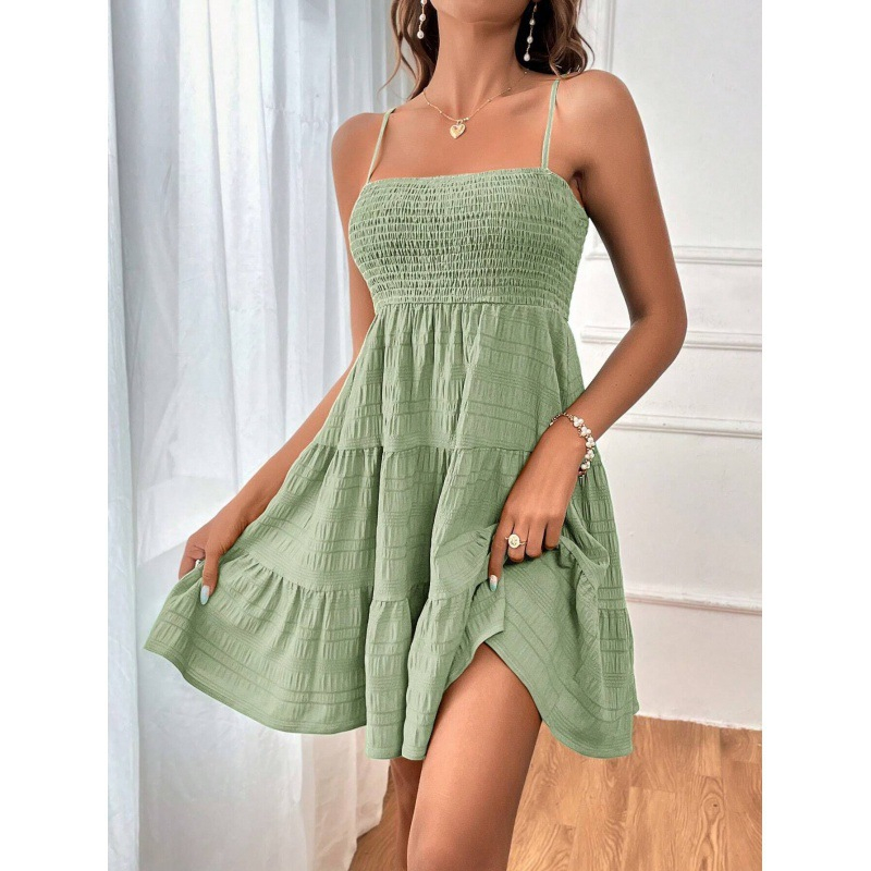 👗 Dames Mouwloze Gerimpelde Mini-jurk | 40% KORTING ⏰ Zomerdeal!