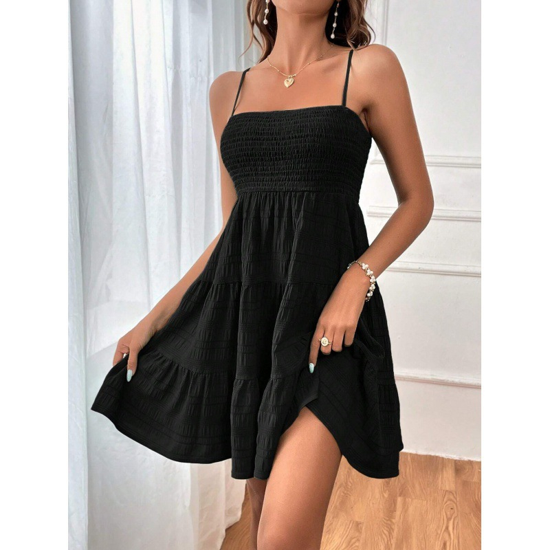 👗 Dames Mouwloze Gerimpelde Mini-jurk | 40% KORTING ⏰ Zomerdeal!