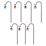 🌿 Glow-in-the-Dark Plant Stakes – 7 colors, premium resin, sturdy iron hooks – magical garden decor. 🌙