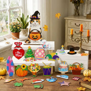 Interchangeable Wooden Seasonal Animal Decor