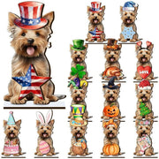 Interchangeable Wooden Seasonal Animal Decor