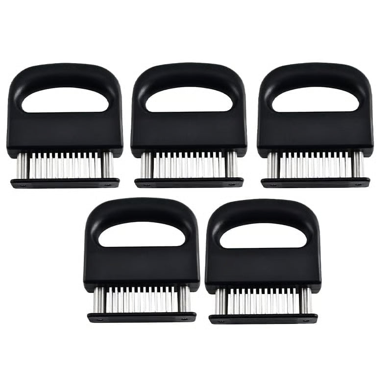 🔪 Spring-Loaded Meat Tenderizer | Professional Kitchen Tool