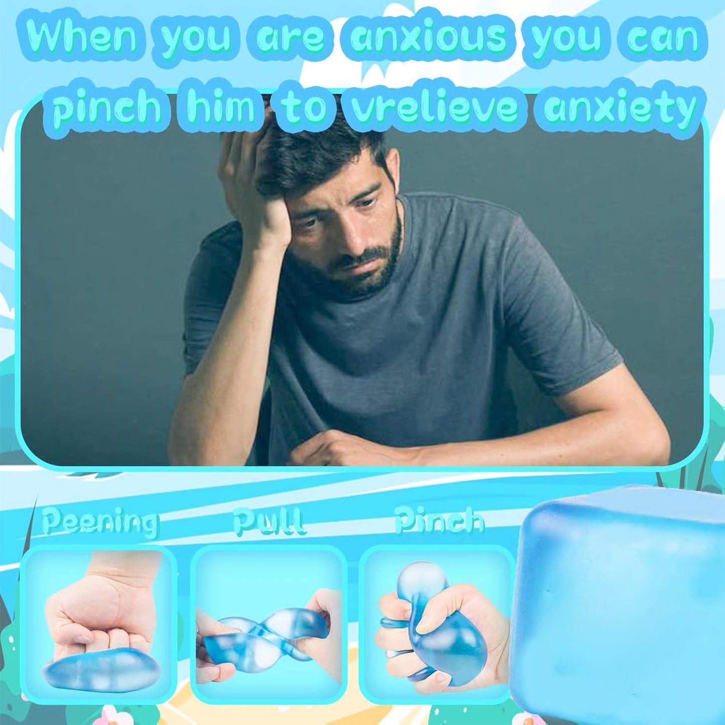 Stress Cube for Kid & Adults Toys