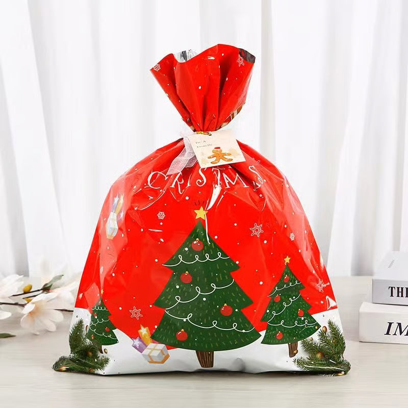 🎄 Tie rope Christmas Gift Bags