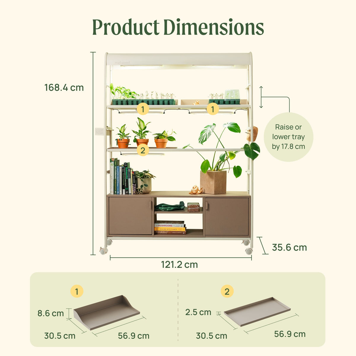 4 Tier Grow Light Garden Pro