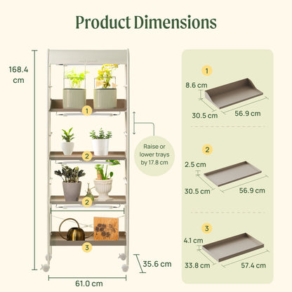 4 Tier Grow Light Garden