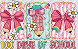 100 Days of School With Bows