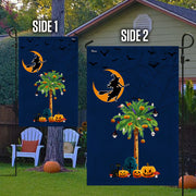 Halloween Witchcraft Pumpkins Palm Tree South Carolina Flag 3-Day Shipping